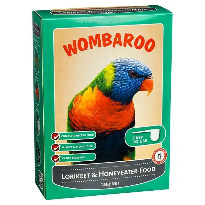 Wombaroo Lorikeet & Honeyeater Food 1.5kg