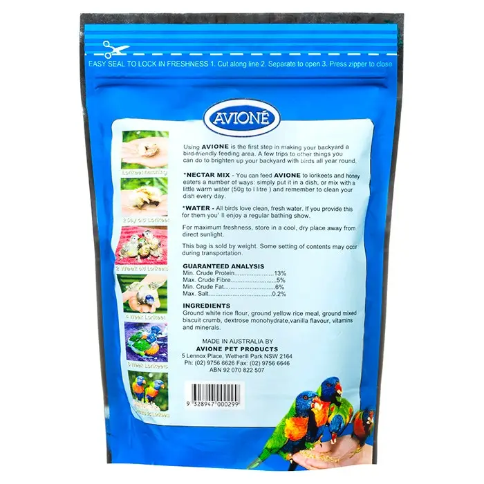 Avione Lorikeets Wild Bird Nectar 500g - Image 2