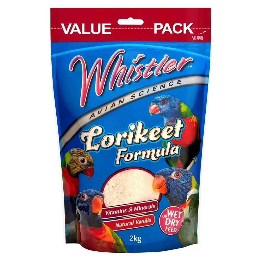 Whistler Wet Dry Formula Lorikeet Food 2kg