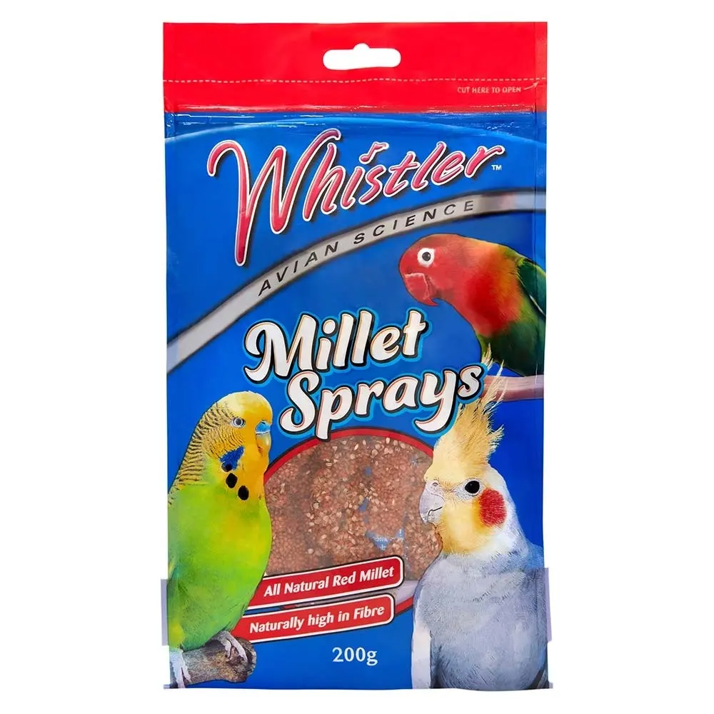 Whistler Natural Millet Spray Bird Treat 200g