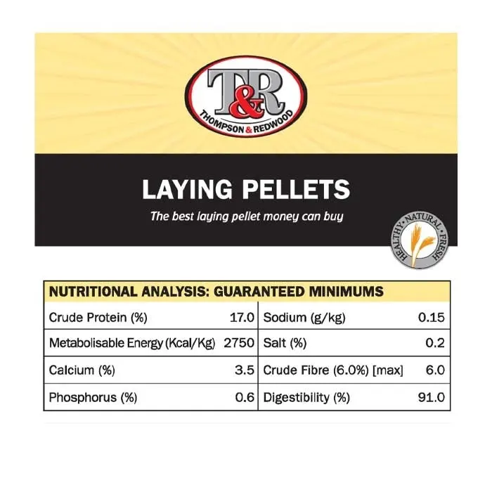 Thompson & Redwood Chicken Layer Pellets 20kg - Image 2
