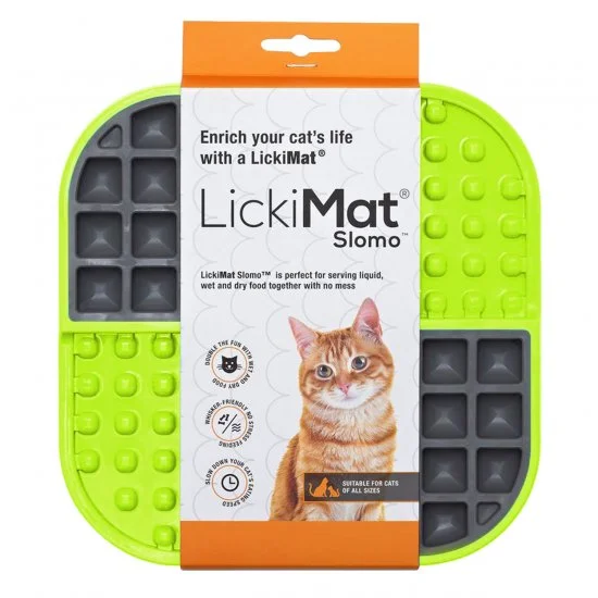 LickiMat Cat Slomo Green
