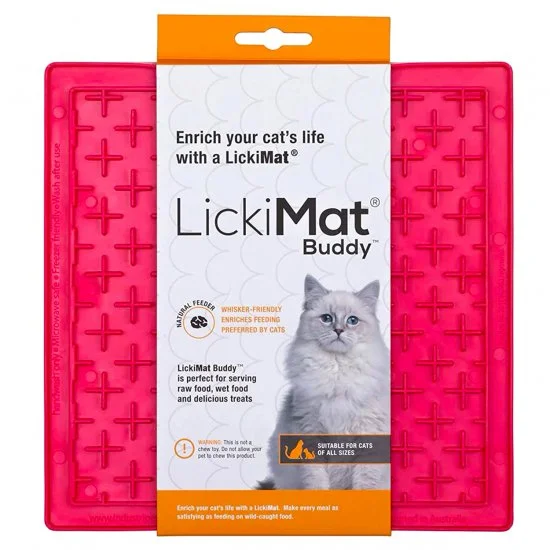 LickiMat Cat Buddy Pink