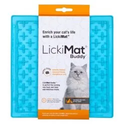 LickiMat Cat Buddy Turquoise