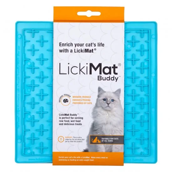 LickiMat Cat Buddy Turquoise
