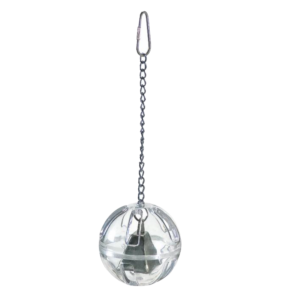 Featherland Paradise Foraging Ball W/ Bell Bird Toy 12cm