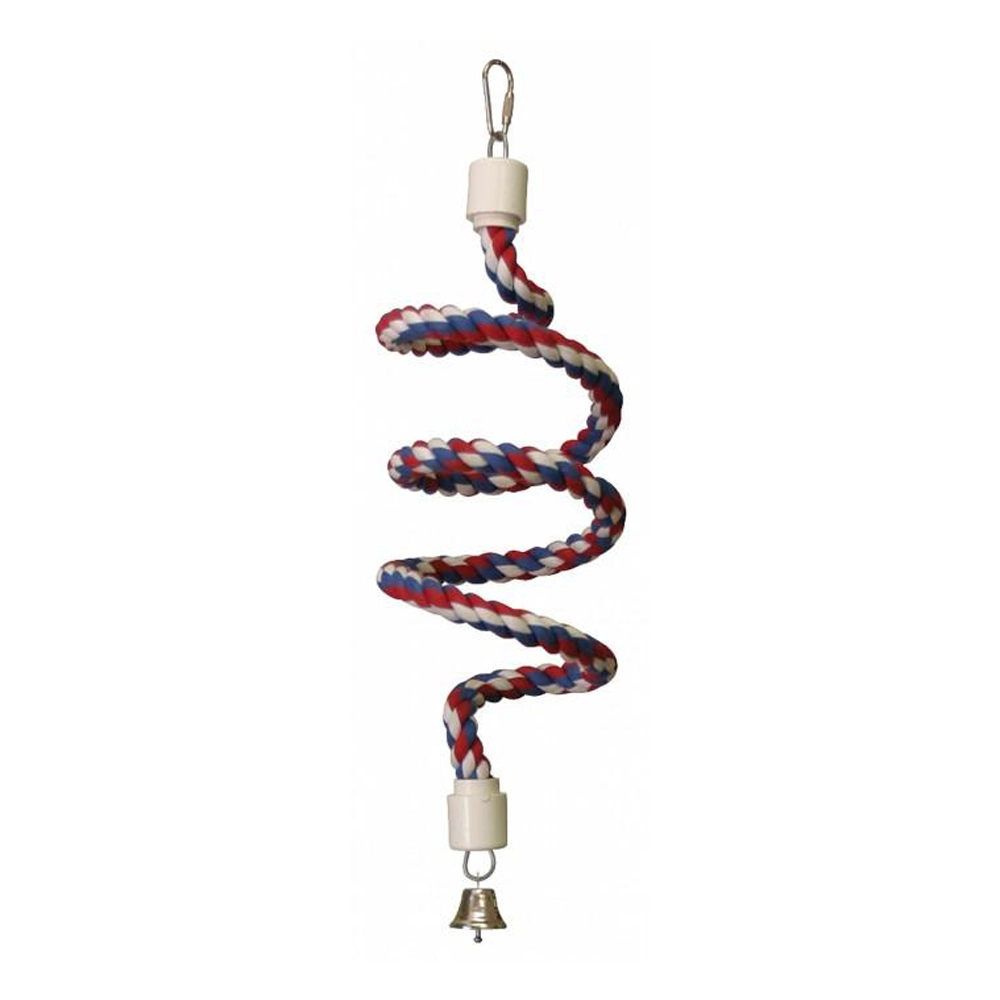 MAMMOTH Birdlife Poly Rope Swing Bungee Bird Toy 1 X 112cm