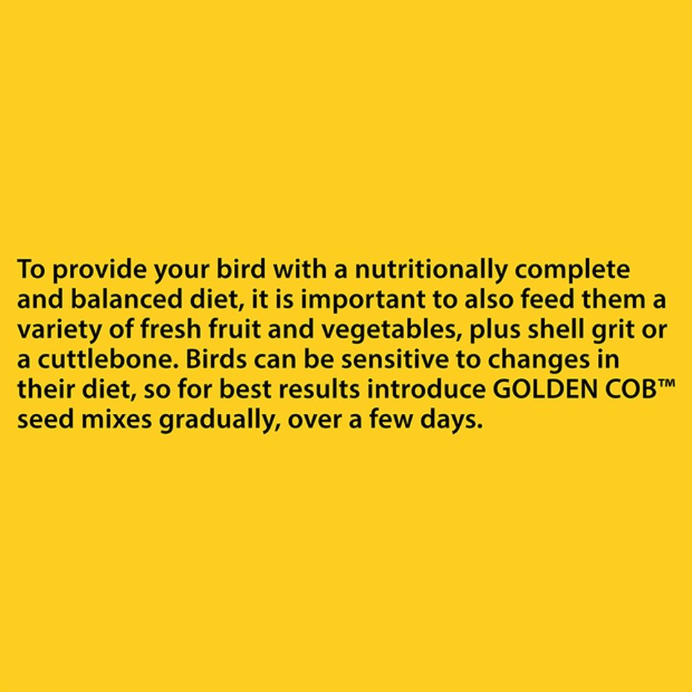 Golden Cob Finch Mix Nutritious Feed Supplement For Birds 10kg - Image 6