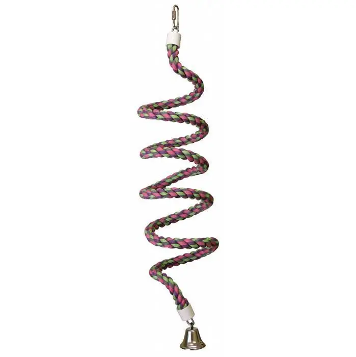 MAMMOTH Birdlife Poly Rope Swing Bungee Bird Toy 1 X 112cm - Image 3