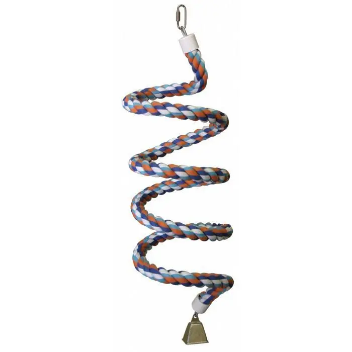 MAMMOTH Birdlife Poly Rope Swing Bungee Bird Toy 1 X 112cm - Image 4