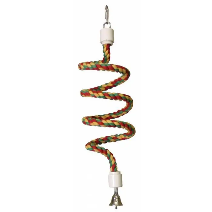 MAMMOTH Birdlife Poly Rope Swing Bungee Bird Toy 1 X 112cm - Image 2