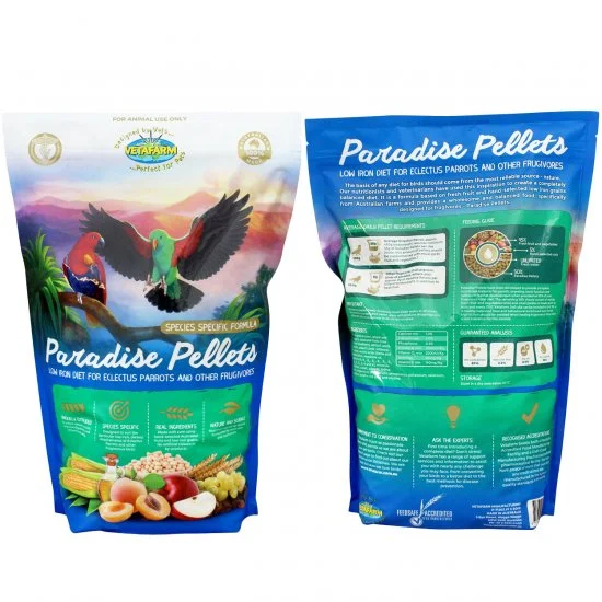 Vetafarm Paradise Pellets 10kg