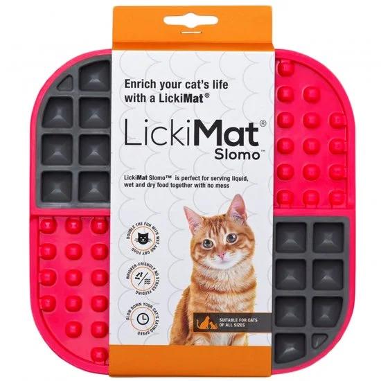 LickiMat Cat Slomo Pink
