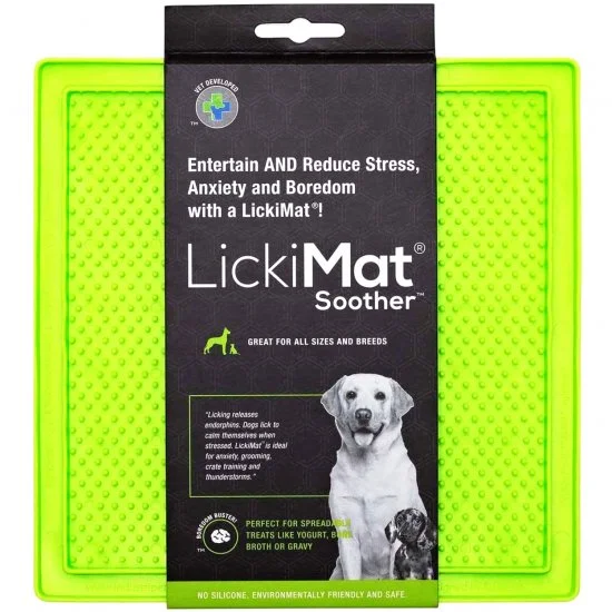 LickiMat Dog Soother Green