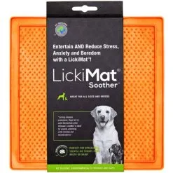 LickiMat Dog Soother Orange